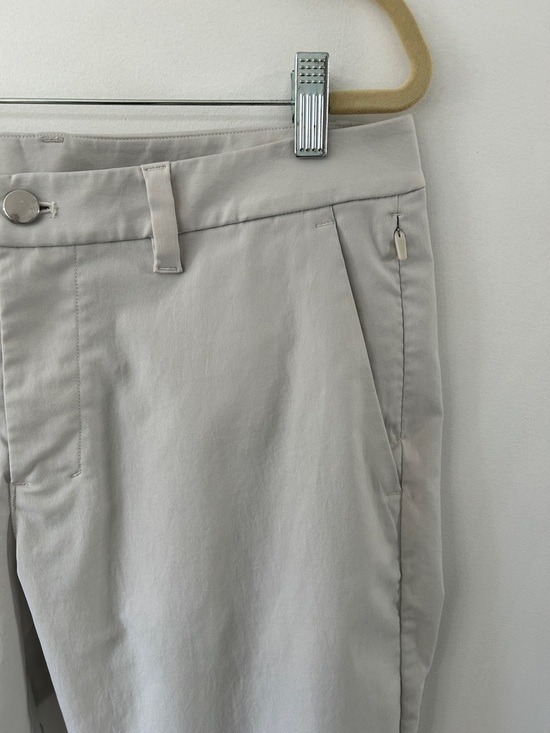 Lululemon Pants Men's 31 Cream Commission Slim Classic Chino Flat Front - Picture 2 of 16